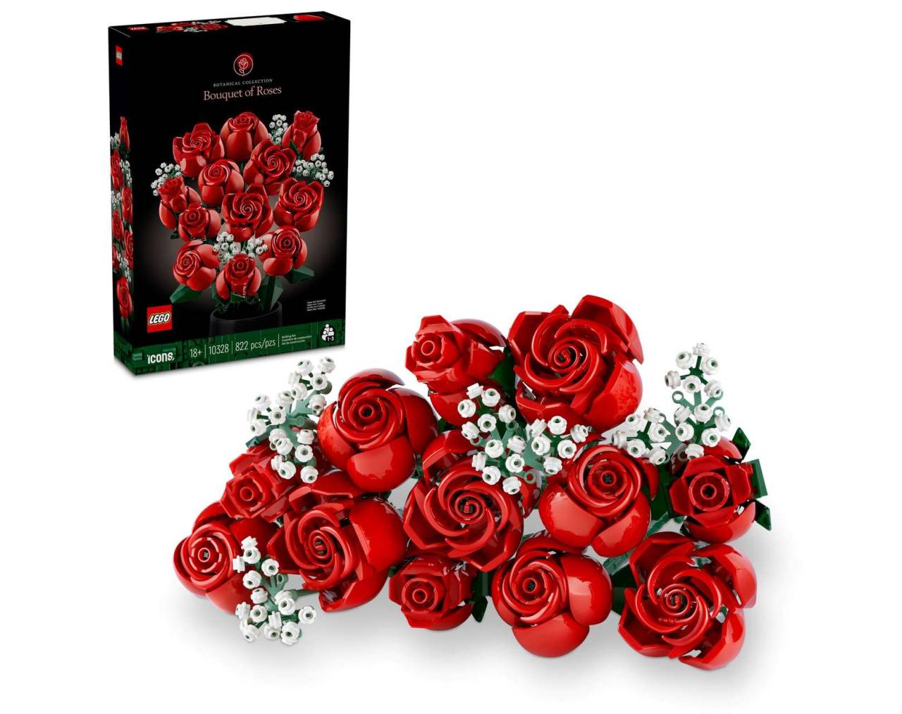 Ramo de Rosas rojas - Lego