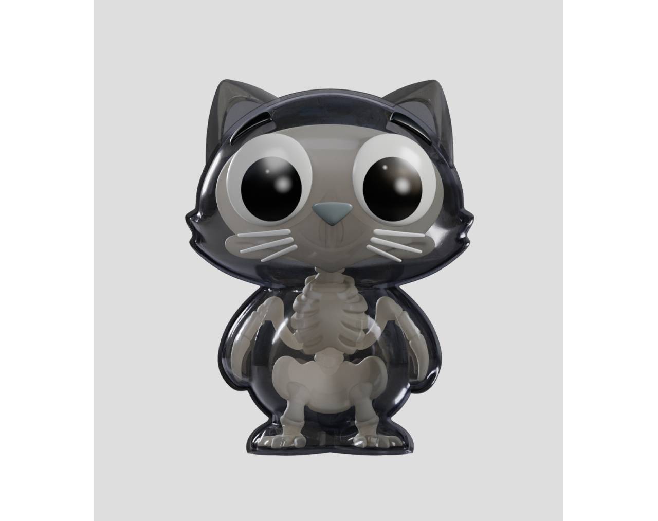 Catscans (Bare Bones) Blind Box - Kaleidos Creative (Cajita sorpresa)