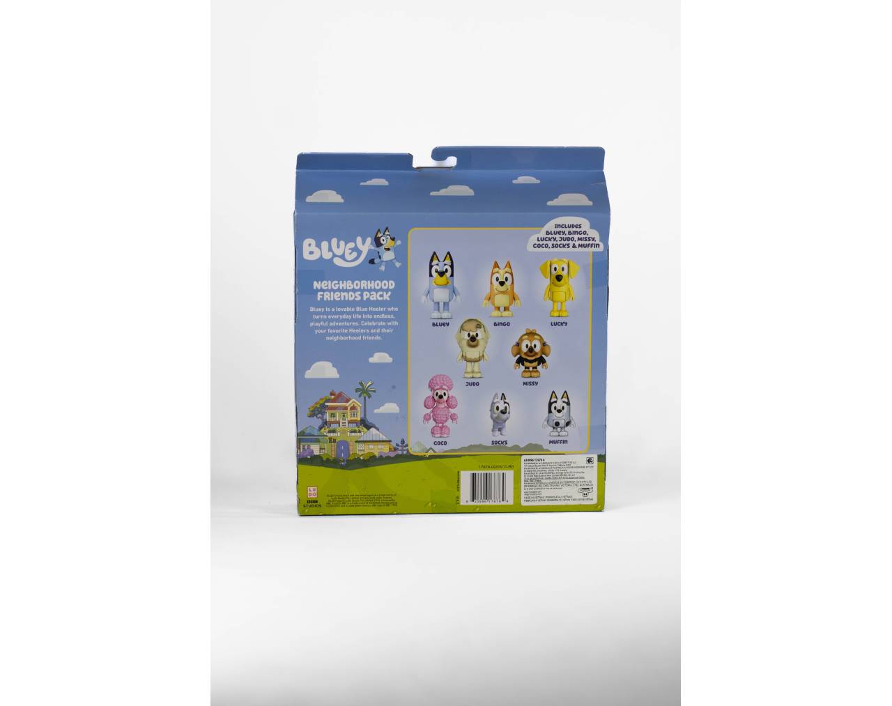 SET FIGURAS BLUEY 8 PZAS