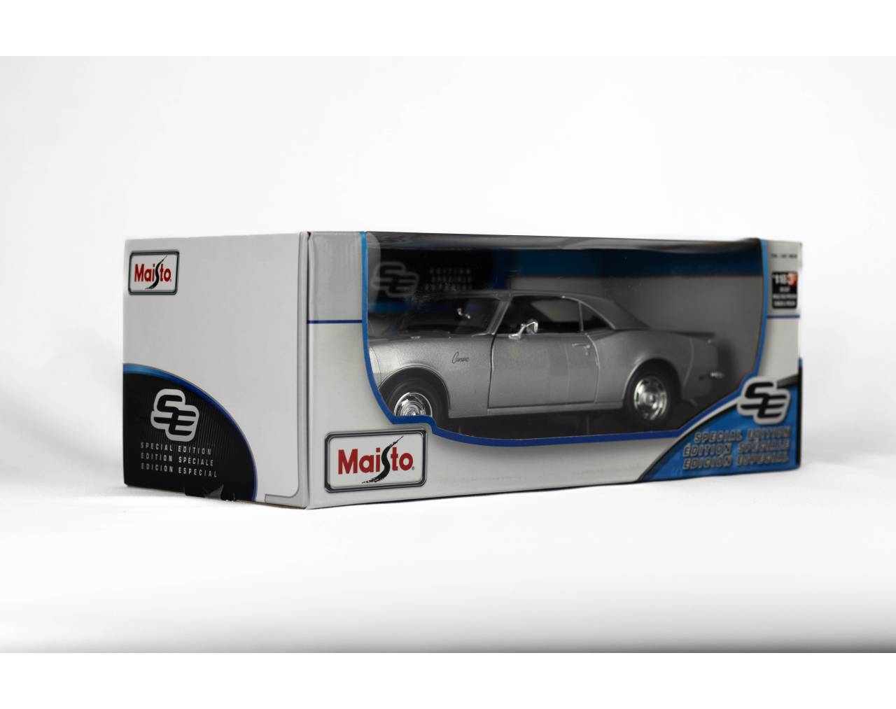 MAISTO AUTOS DE COLECCIÓN ESC. 1:18 CHEVROLET GRIS