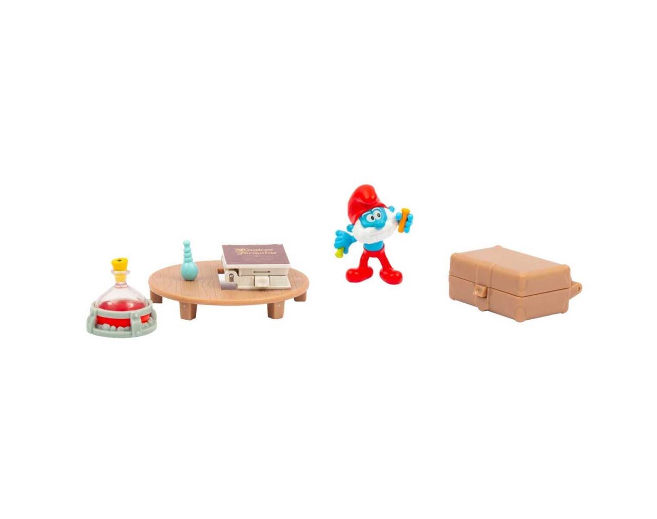 Pitufos Playset Laboratorio de Magia Papá Pitufo