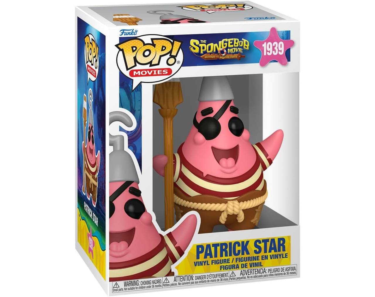Funko Pop Movies: Bob Esponja En busca de los pantalones cuadrados - Patricio Pirata