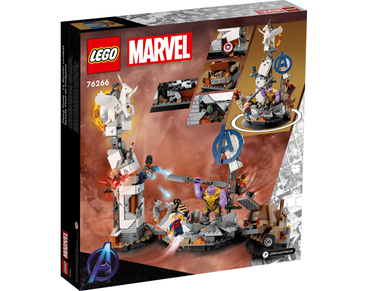 Batalla Final de Endgame Marvel #76266