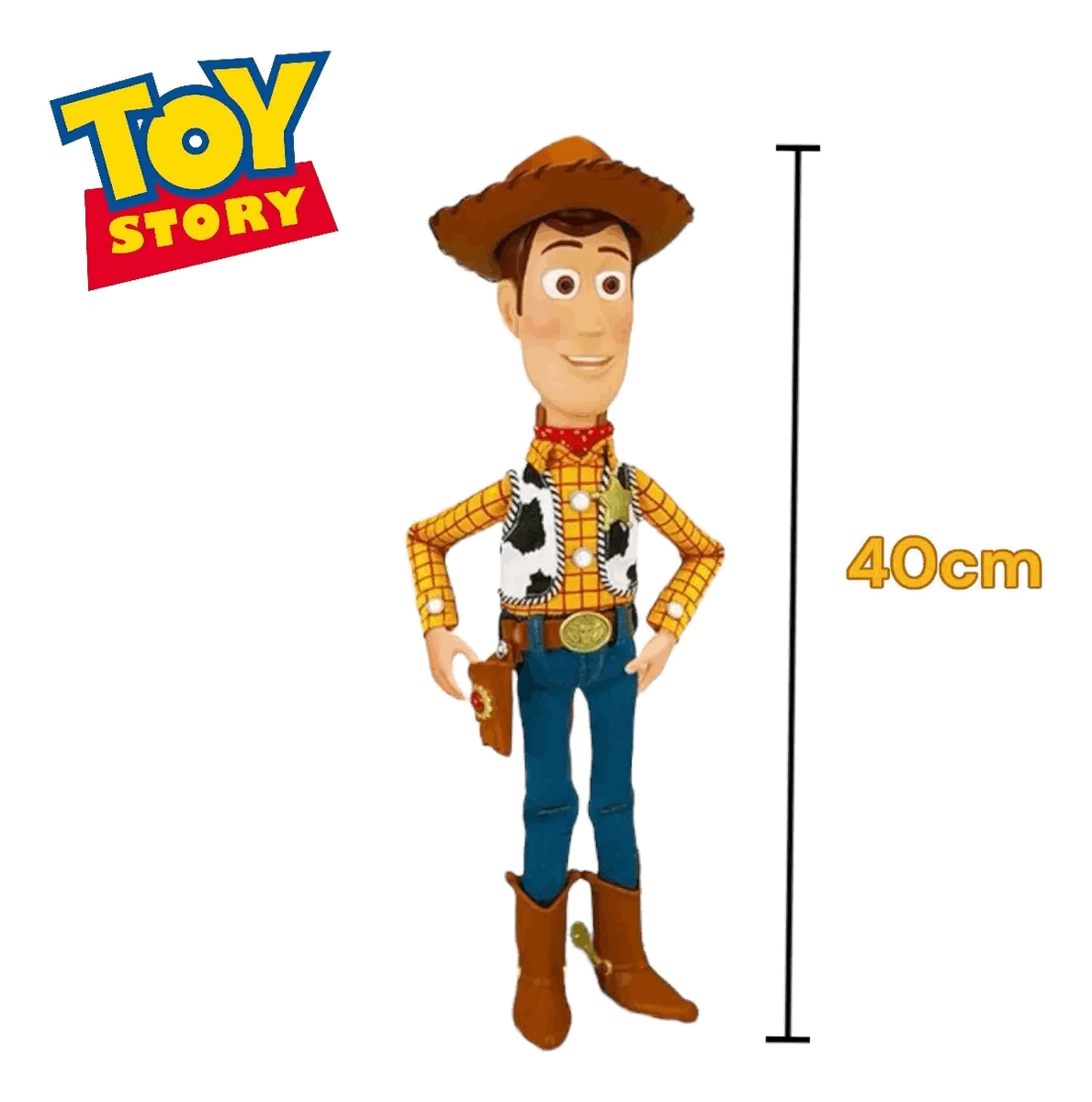 Sheriff Woody Figura de Acción que habla - Toy Mark