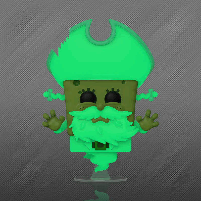 Funko Pop! Bob Esponja Movies Search Sq P Bob Fantasma Glow